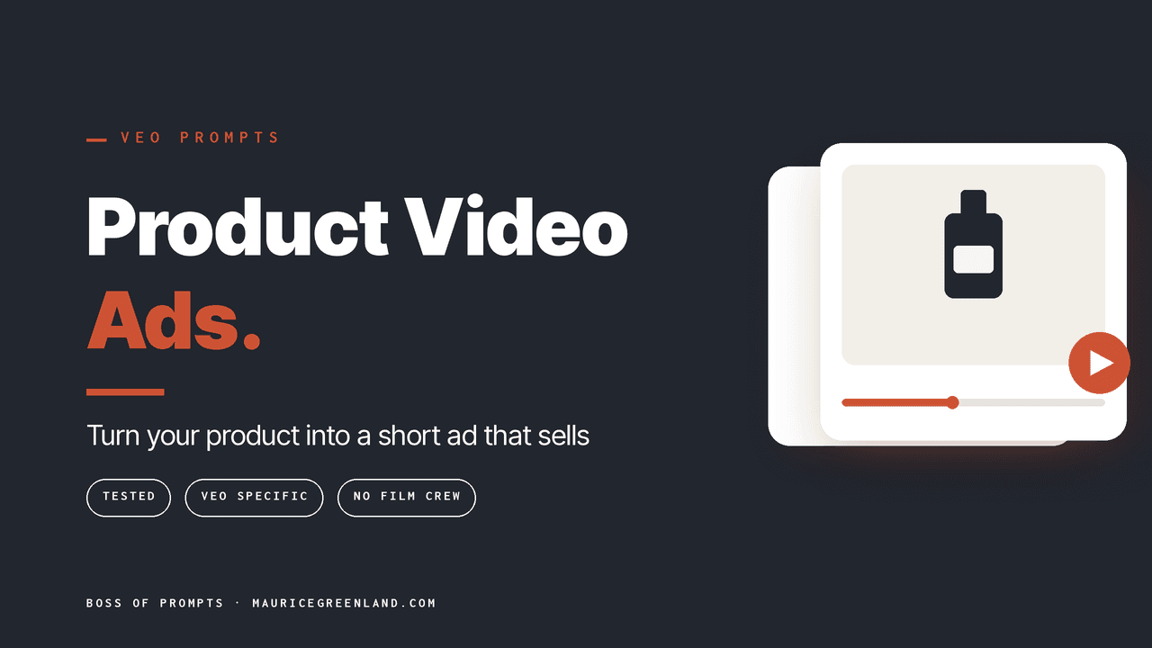 Veo Product Video Ads