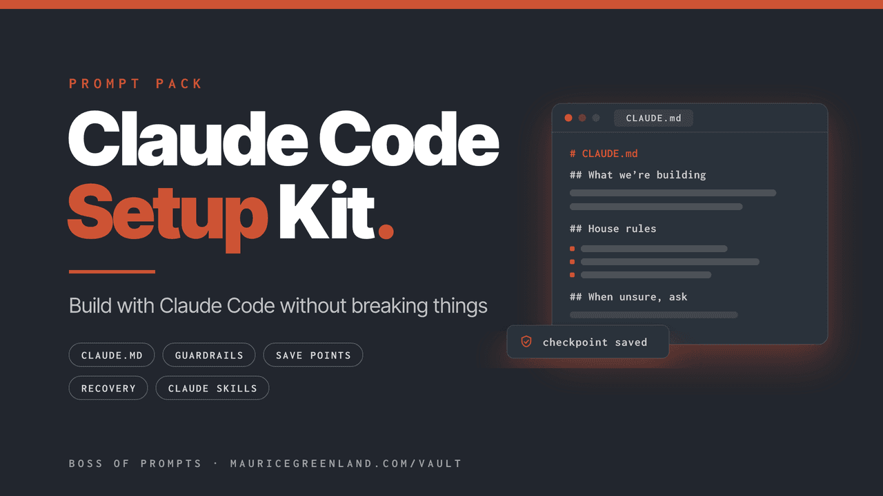Claude Code Setup Kit