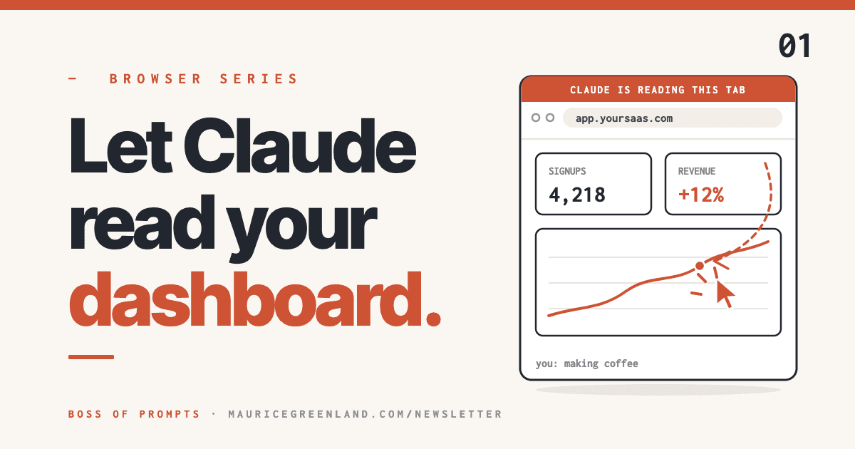 The Dashboard Check — let Claude read your dashboard