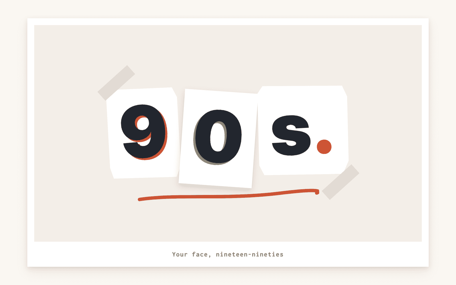 any decade 90s