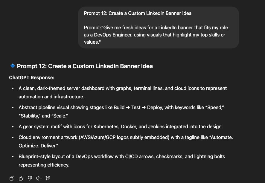 chaptgpt prompt for linkedin banner