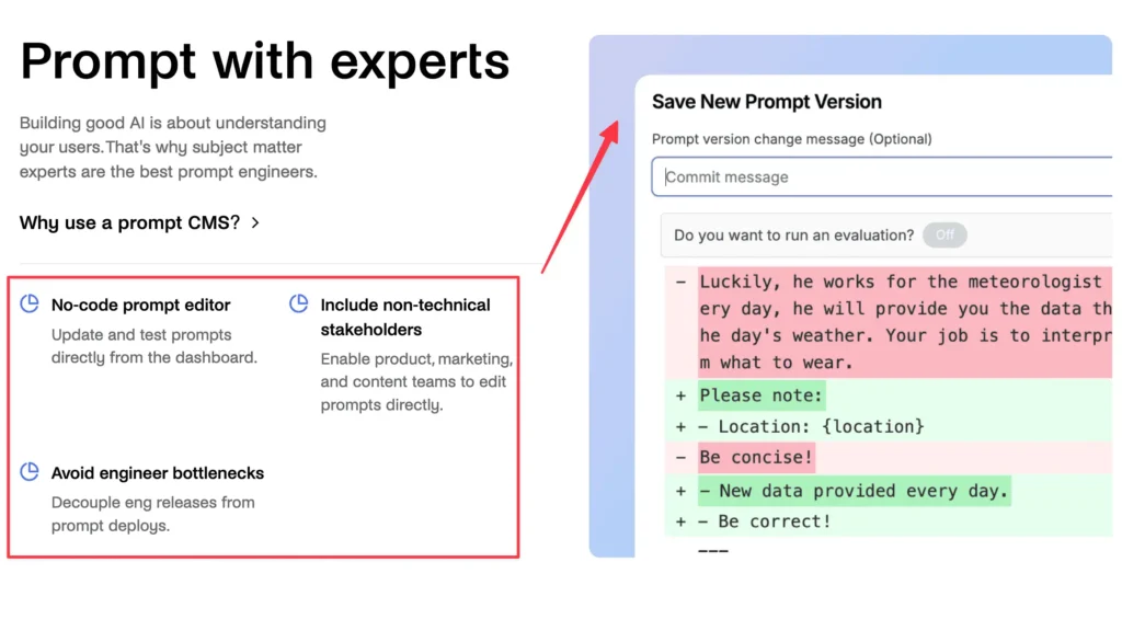 prompt version tool