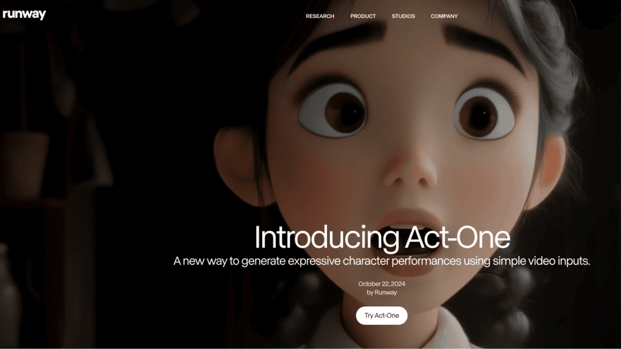 Act One AI Video Generator